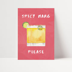 Spicy Margarita Print