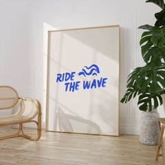 Ride The Wave Print