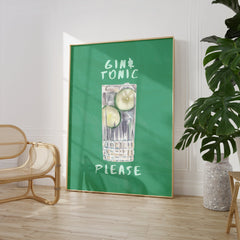 Gin & Tonic Print