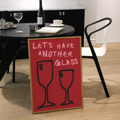 Another Glass Of Wine Poster
