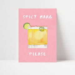 Spicy Margarita Print