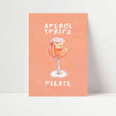 Aperol Spritz Print