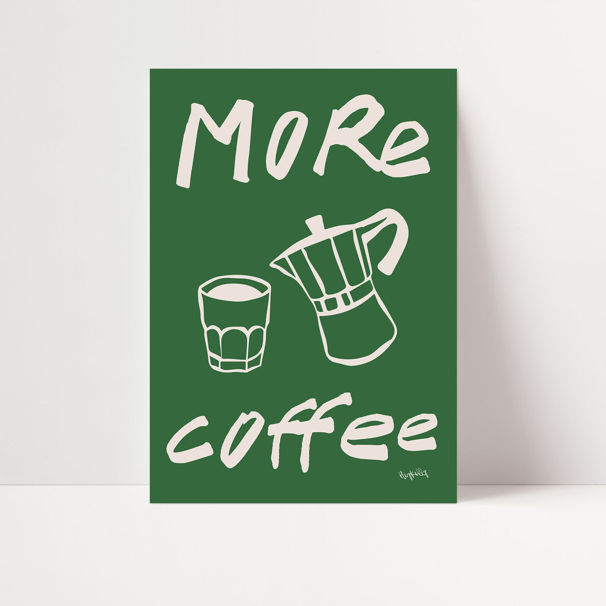 More Coffee Print