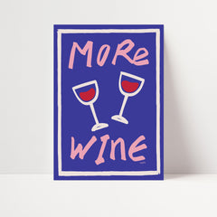 More Wine Print