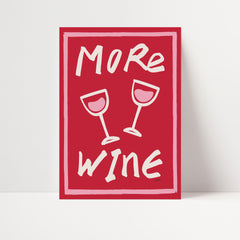 More Wine Print