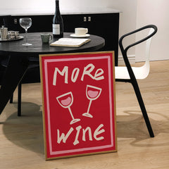 More Wine Print